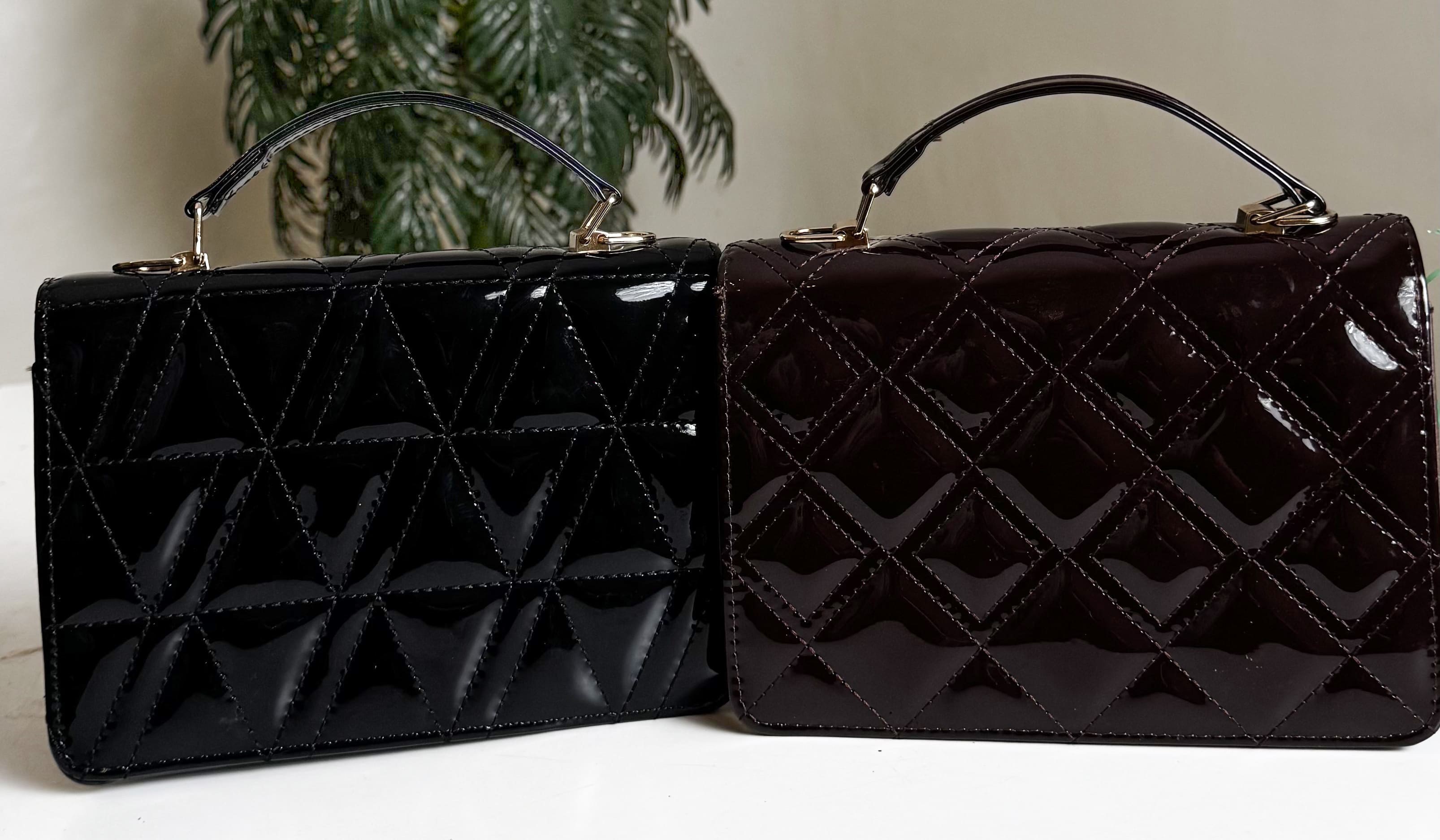 Belinda Monogram Top-Handle Bag