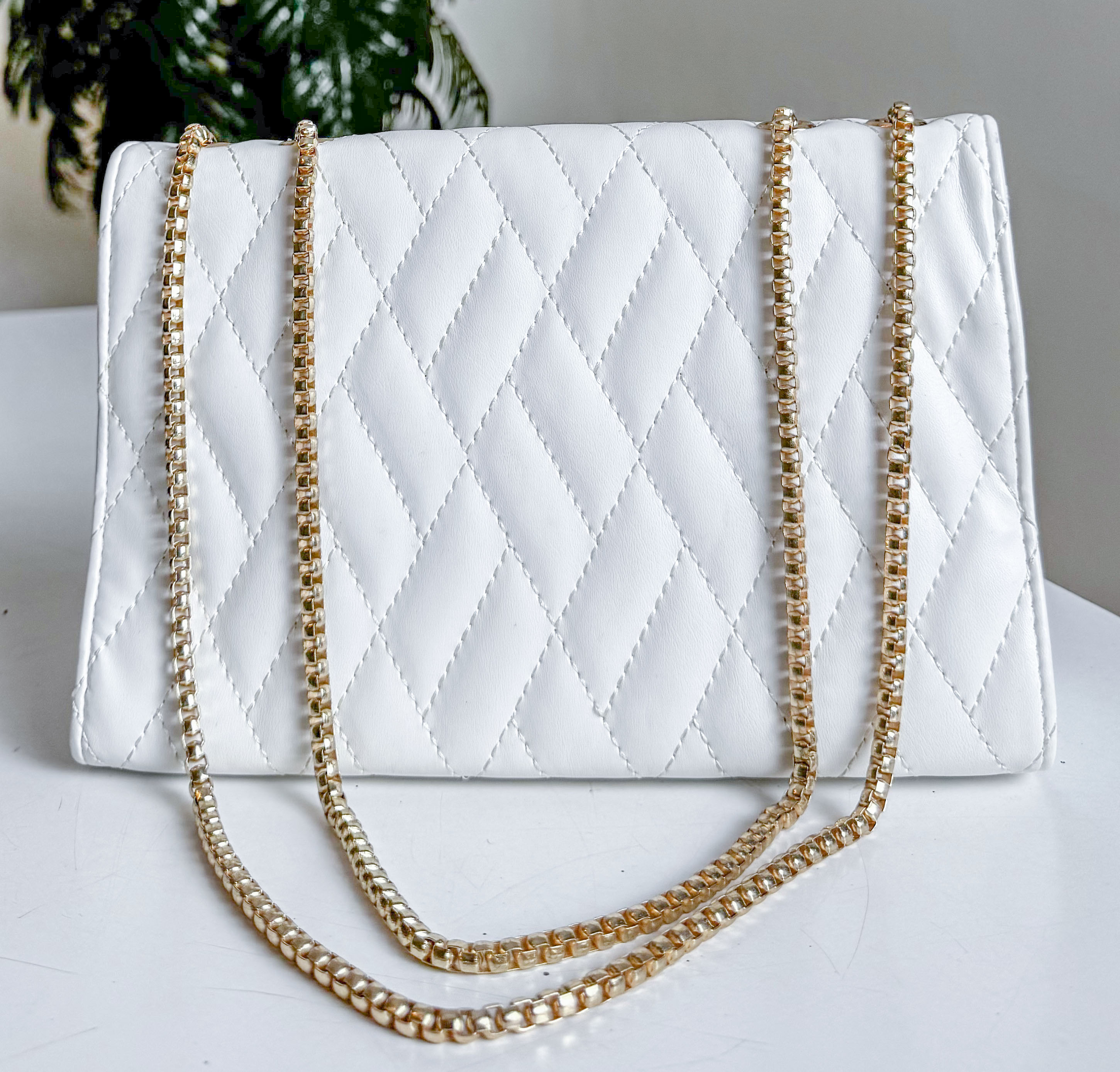 Belinda Monogram Top-Handle Bag