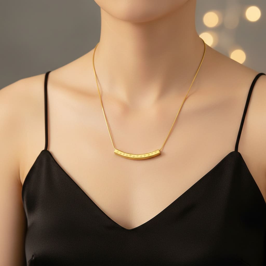 Starry Tablet Necklace