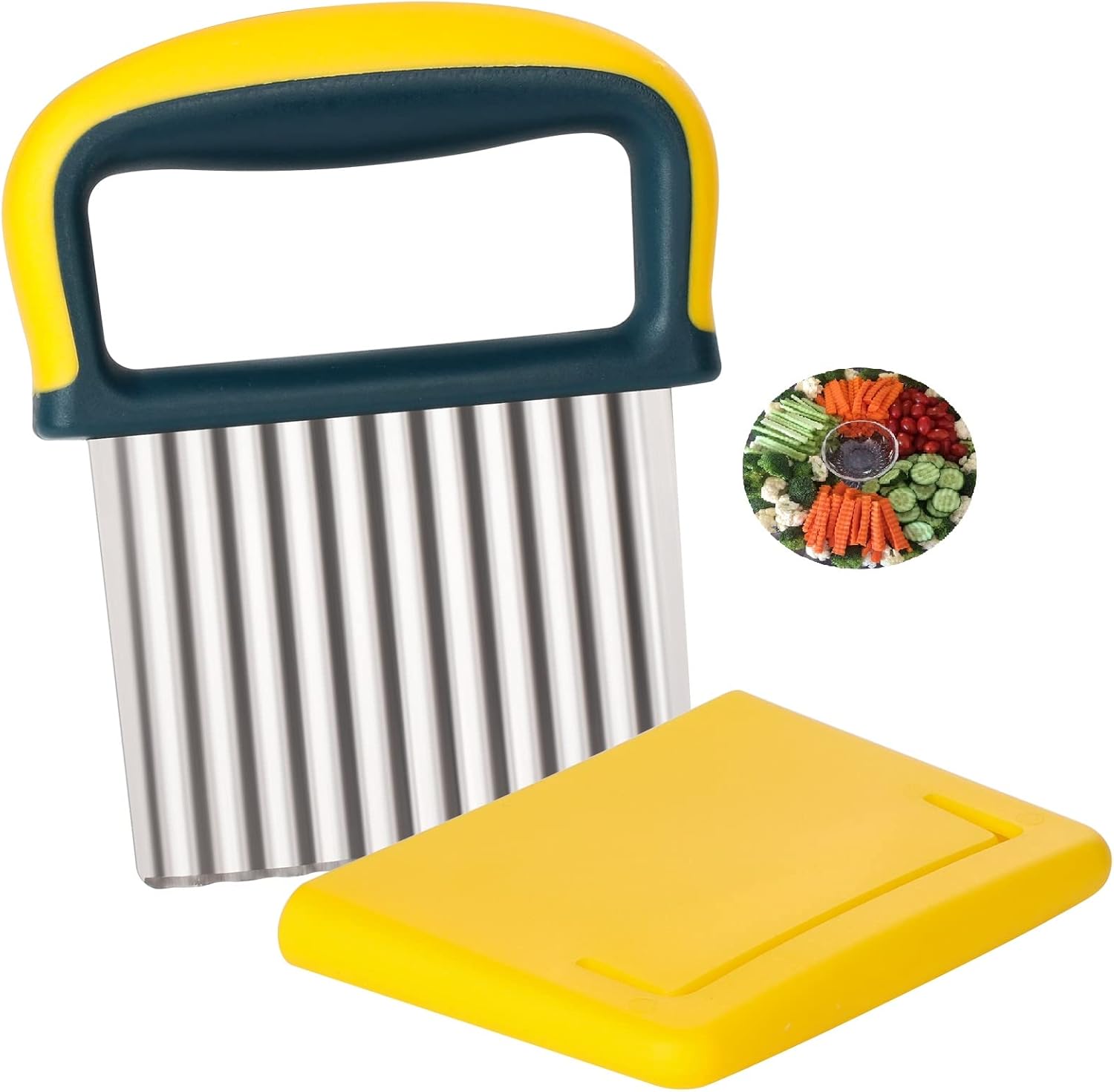 Crinkle Cutter Wavy Blade