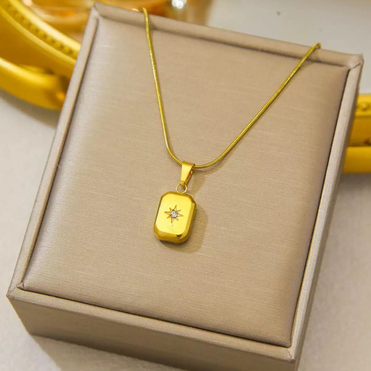 Starry Tablet Necklace